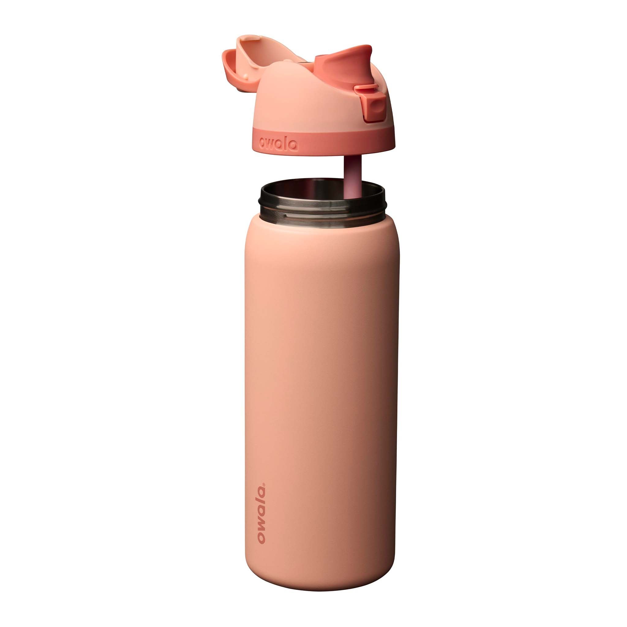 Owala FreeSip® 32oz Stainless Steel Water Bottle in Peach of Mind
