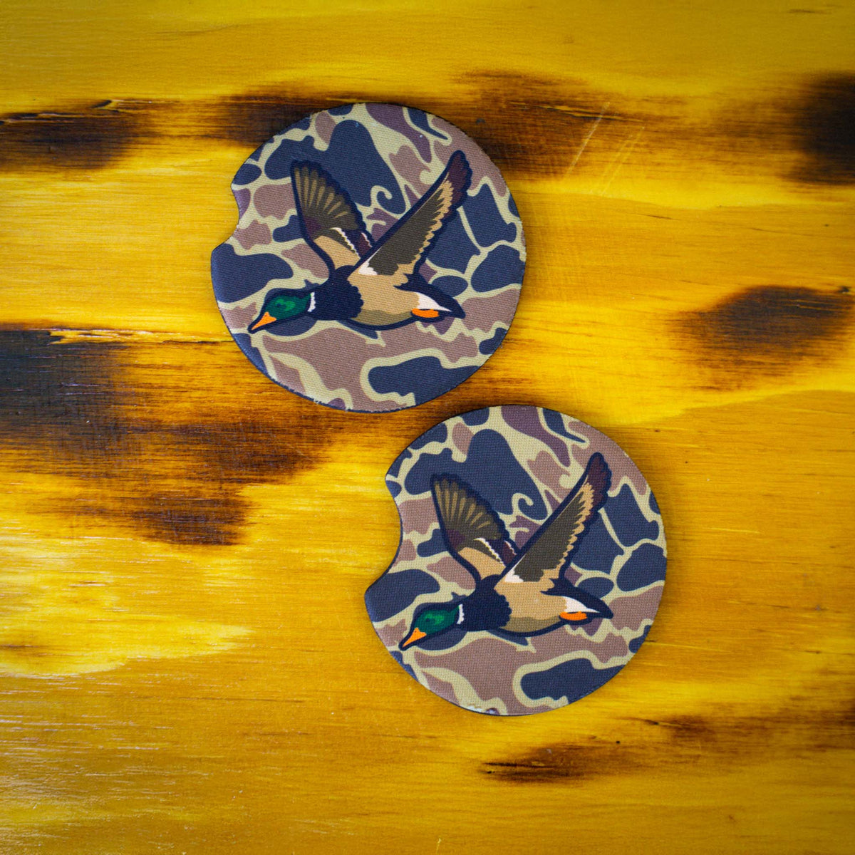 Scent South Mallard Car Coaster 2-Pack 