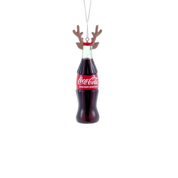 Coca-Cola Reindeer Bottle Ornament
