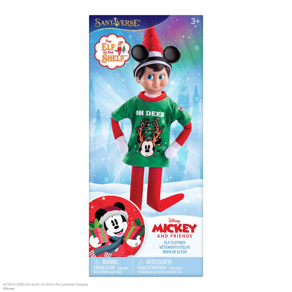 Claus Couture Collection® Disney's Mickey & Friends Oh Deer Tee Set