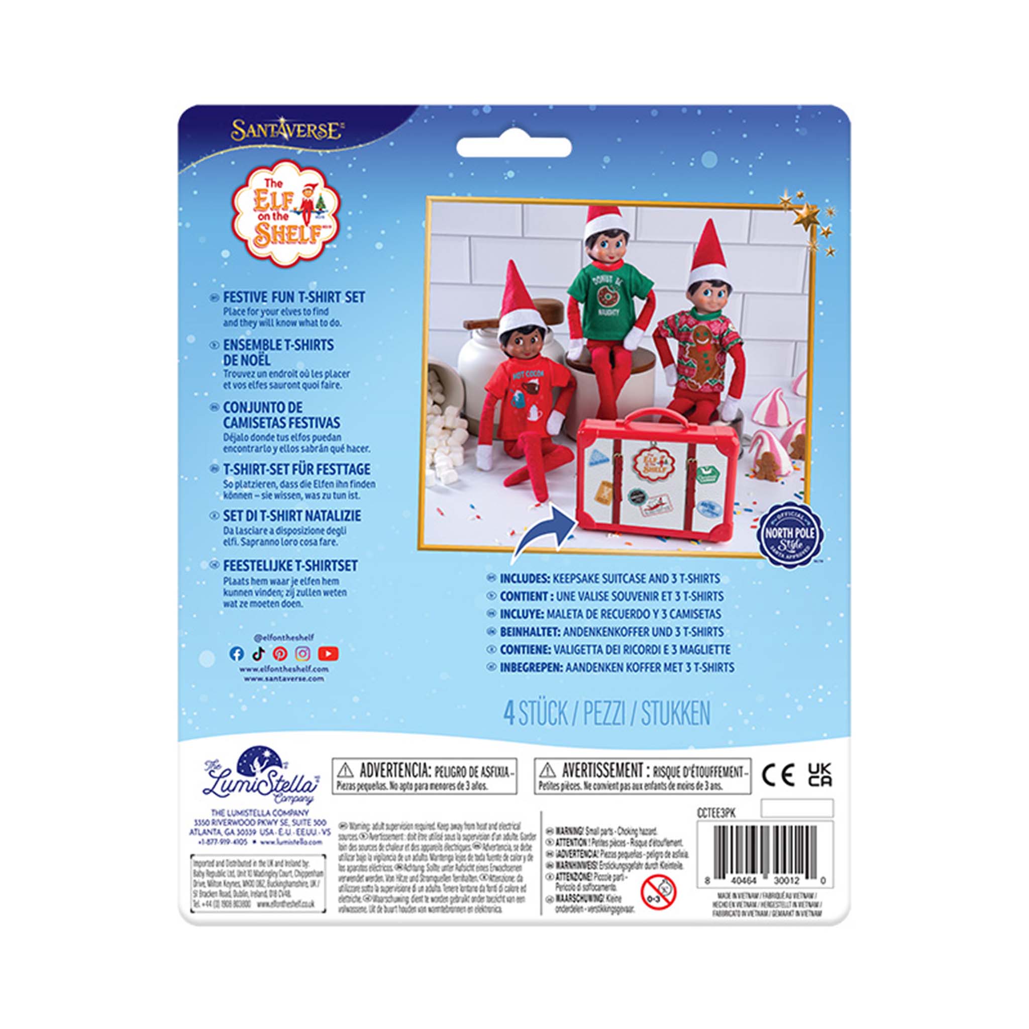 Claus Couture Collection® Festive Fun T-Shirt Set