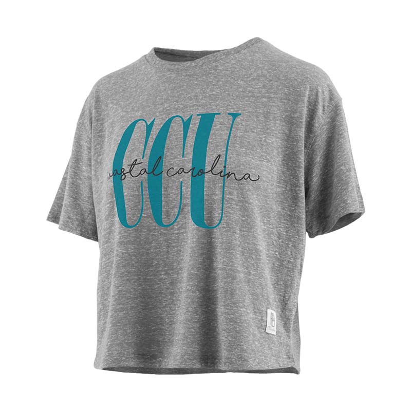 CCU Coral Knobi Cropped Short Sleeve T-Shirt