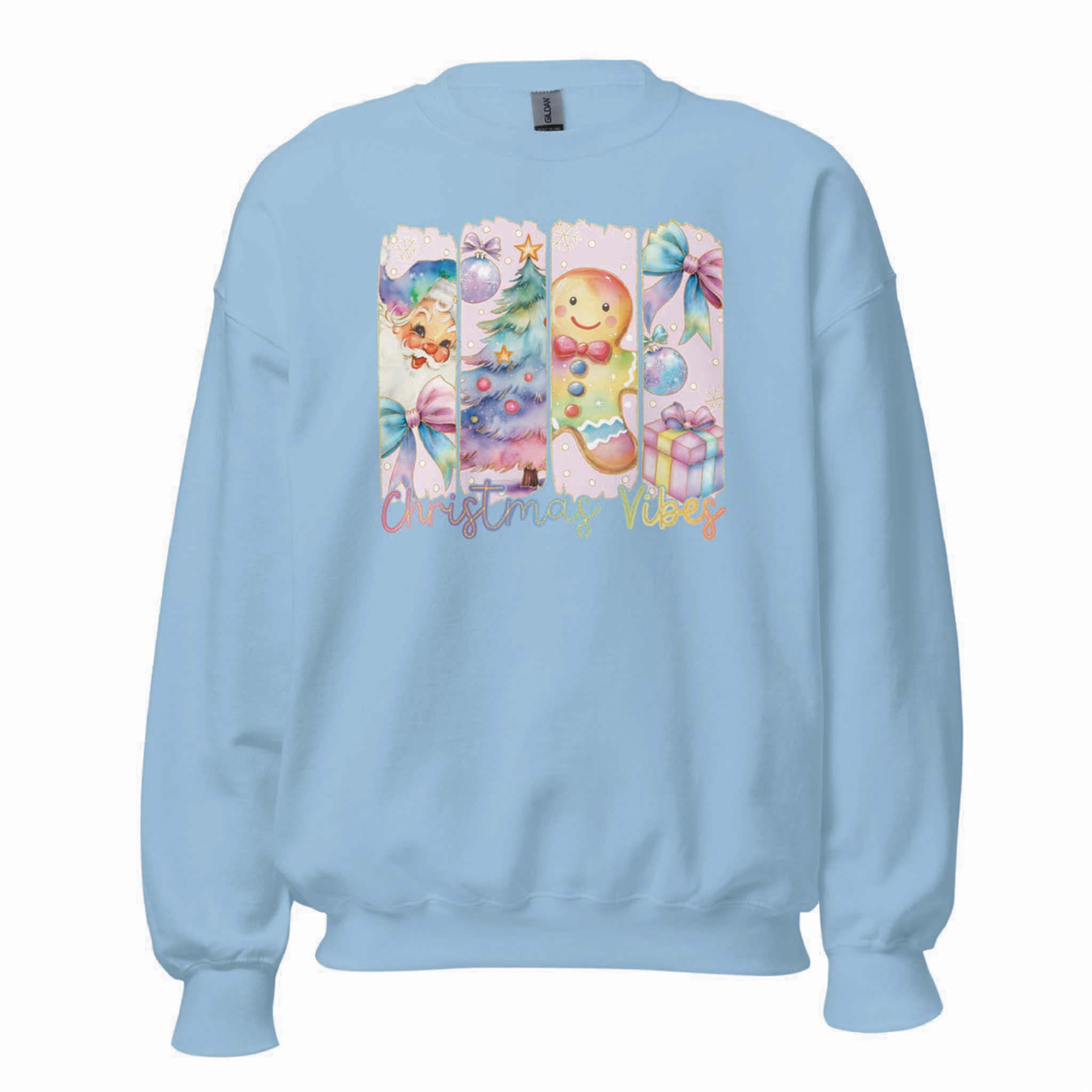 Christmas Vibes Crewneck Sweatshirt