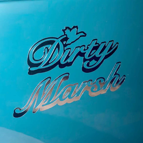 Dirty Marsh Chrome 10in Decal