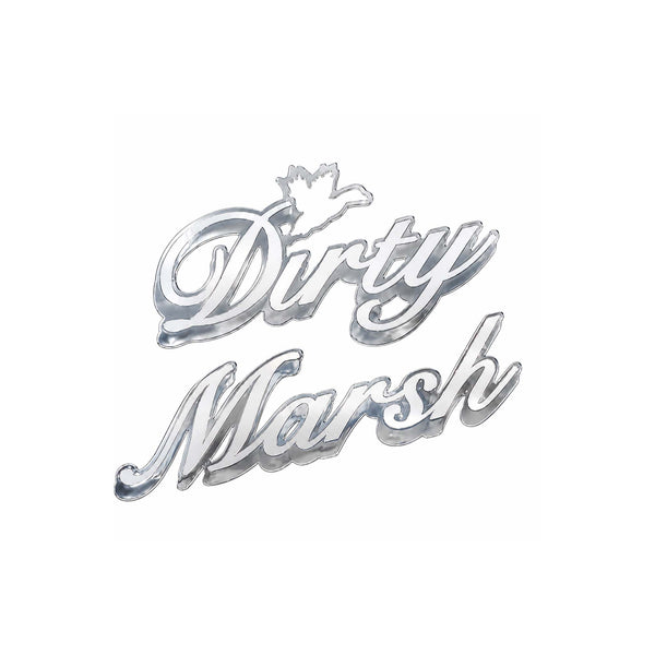 Dirty Marsh Chrome 6in Decal