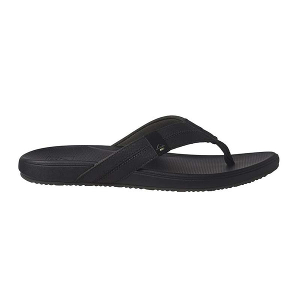 Men's Reef Cushion Phantom Sandals in Black