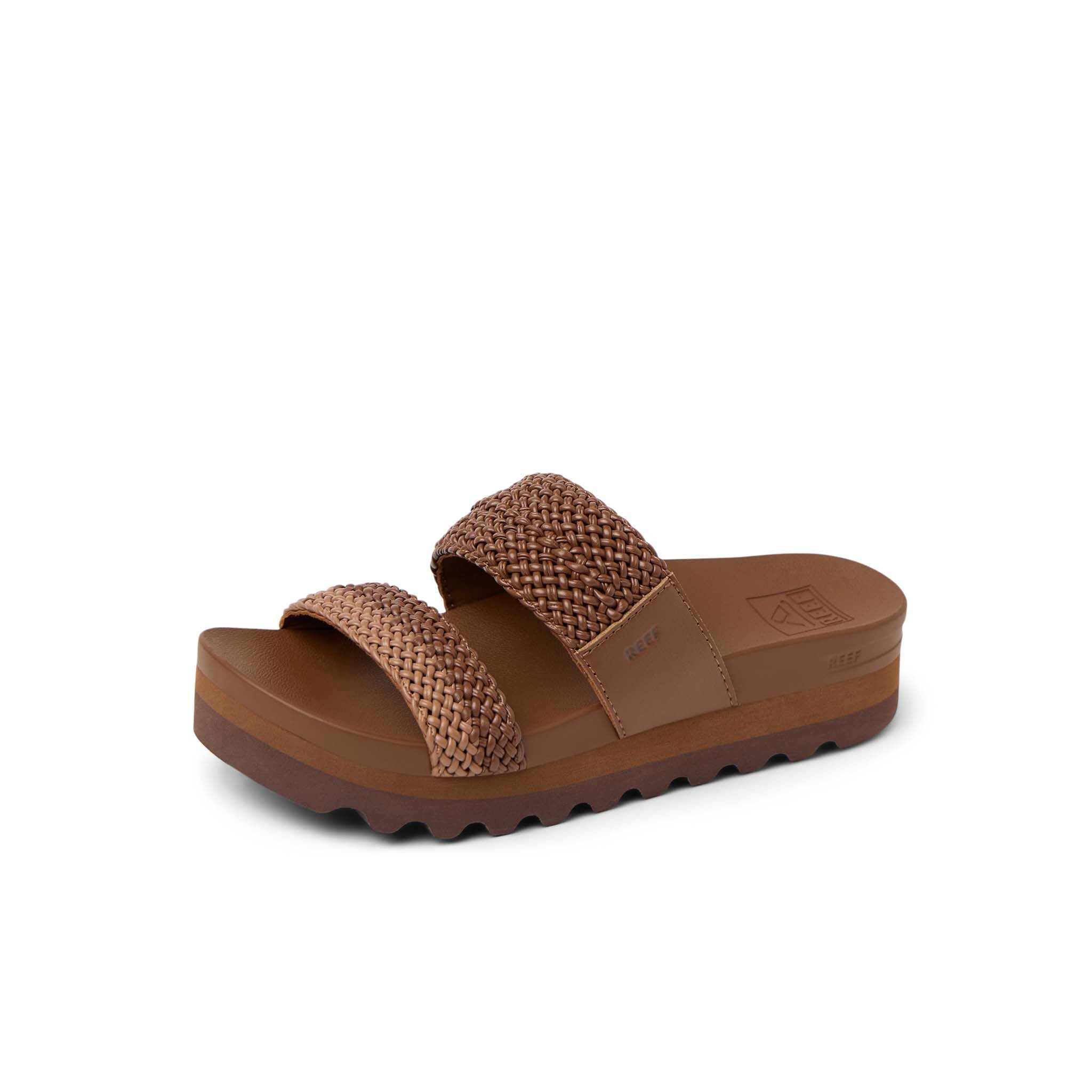 Women's Reef Cushion Vista Hi Sandals Chocolate