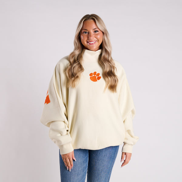 Clemson Tigers Mockneck Sweatshirt
