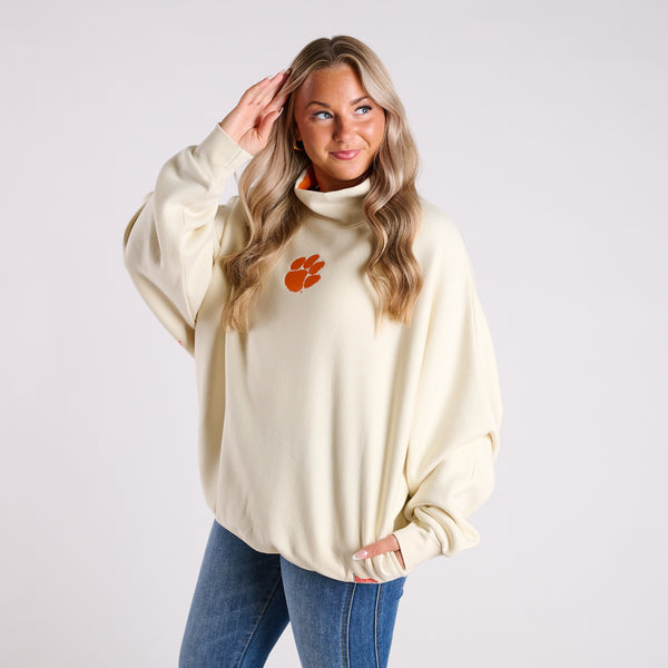 Clemson Tigers Mockneck Sweatshirt