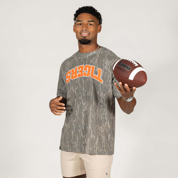 Clemson Upside Down Tigers Camo Short Sleeve T-Shirt
