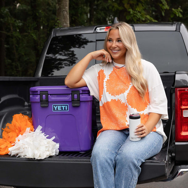 Clemson Tigers Oversized Paw Print T-Shirt
