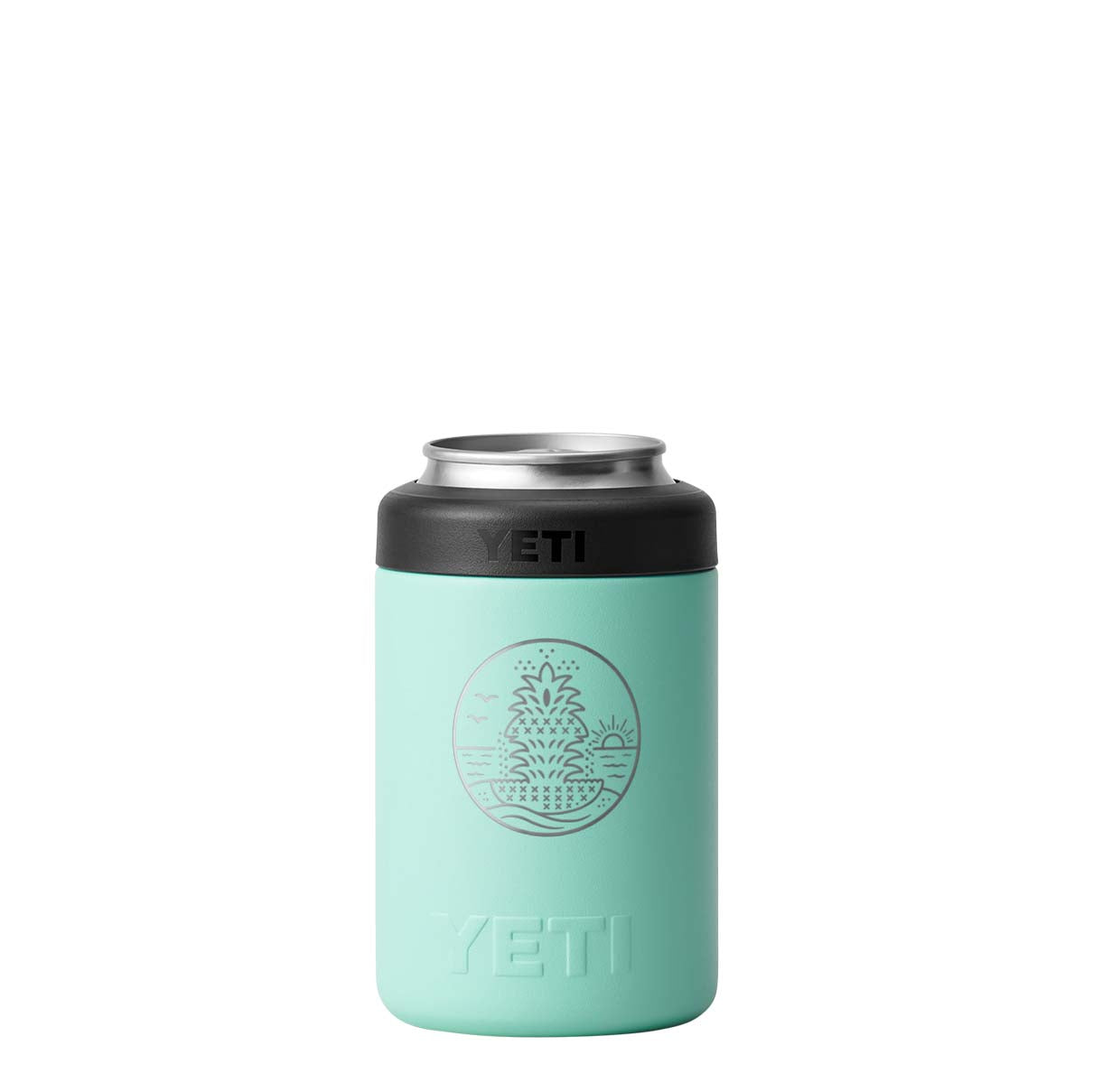 Seafoam Pineapple Fountain Rambler 12oz Can Colster