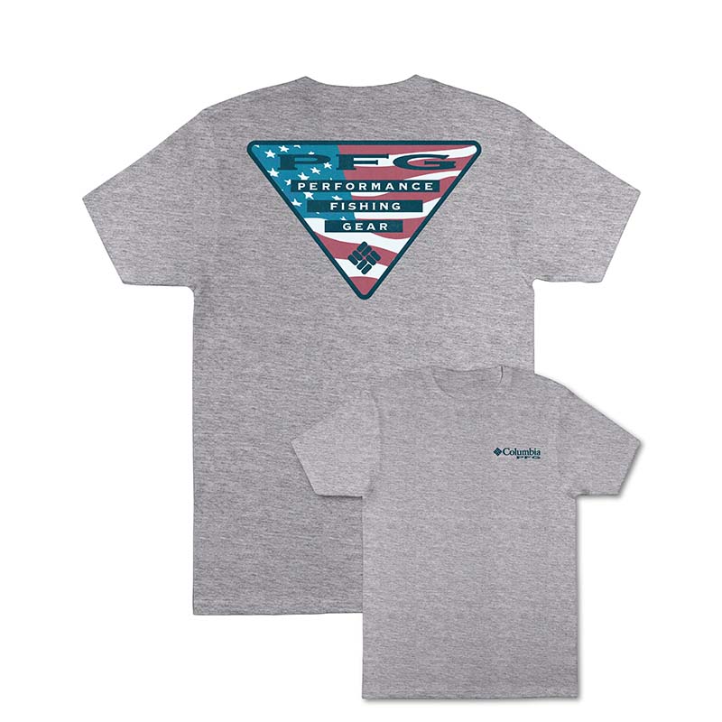 Flag Fill Triangle Short Sleeve T-Shirt