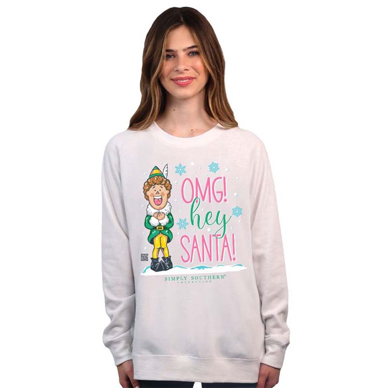 OMG Hey Santa Sweatshirt
