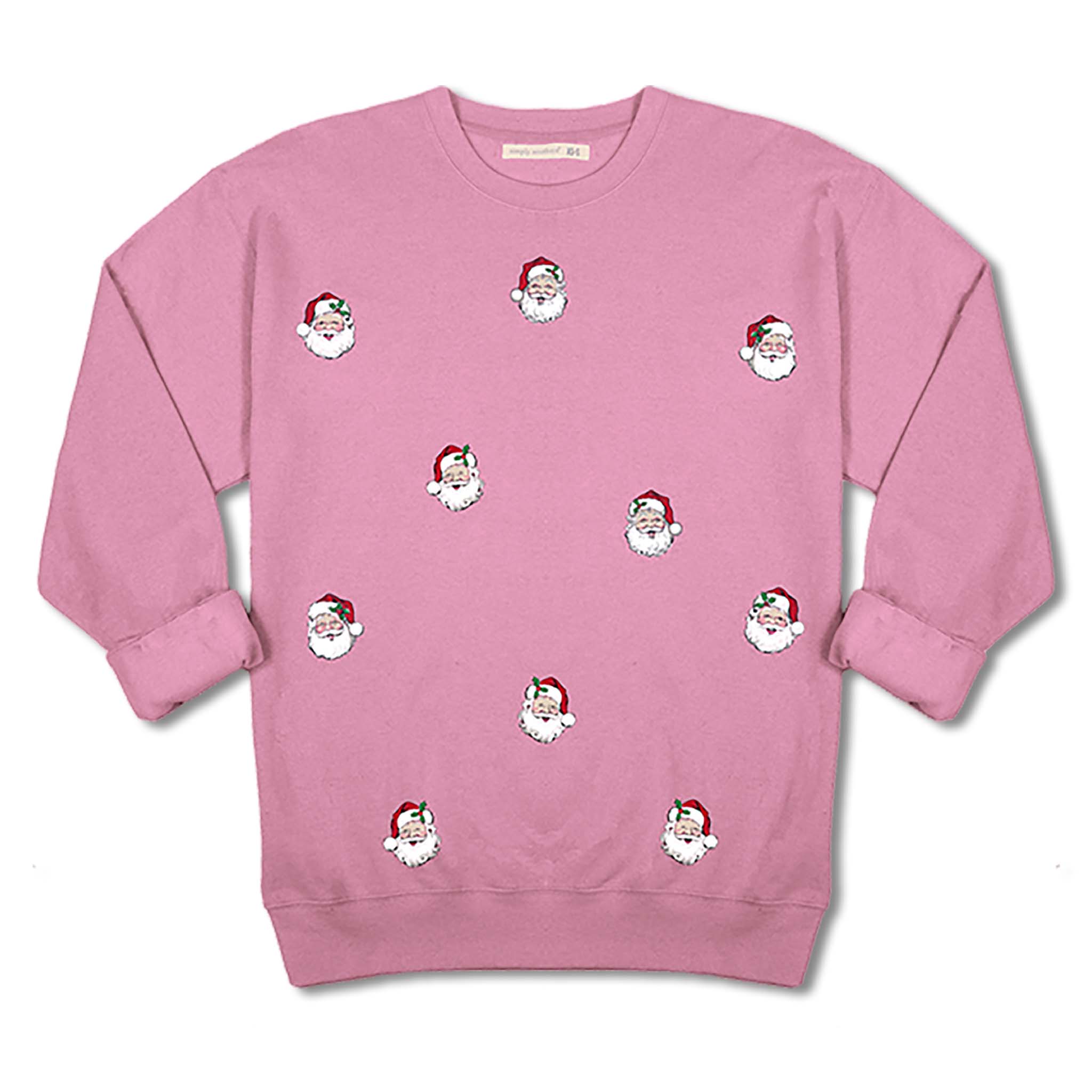 Scattered Santa Crewneck Sweatshirt