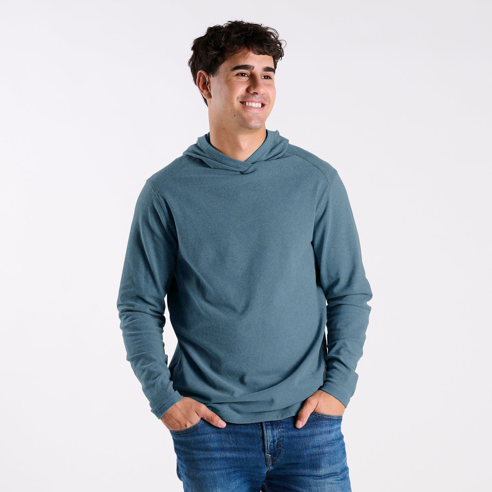 Mariner Soft Touch Hoodie in Dark Squall