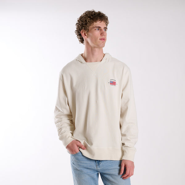 Flag Patch Baja Terry Hoodie