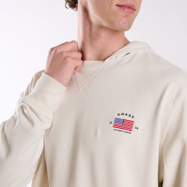 Flag Patch Baja Terry Hoodie