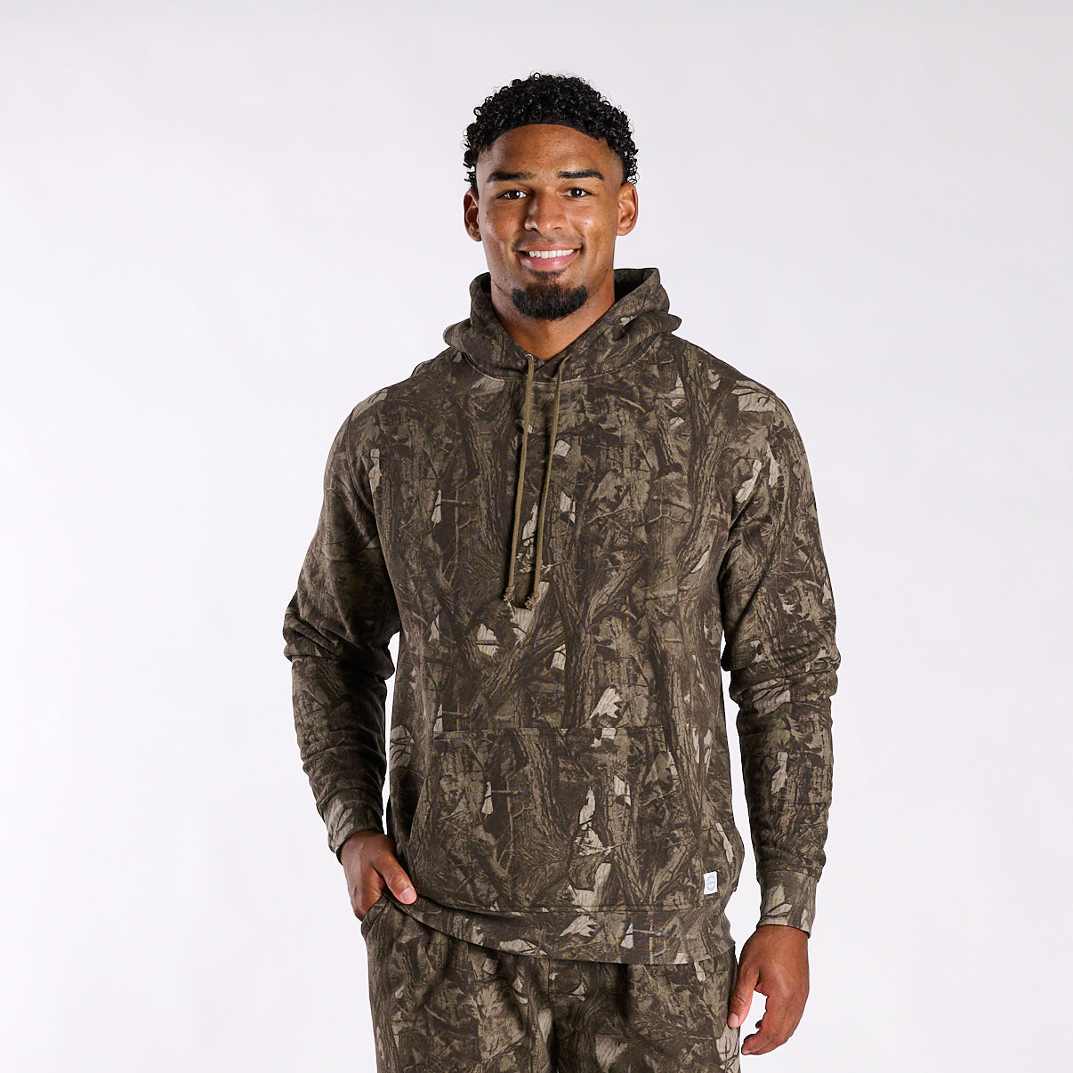 Beaufort Camo Hoodie in Brown Camo