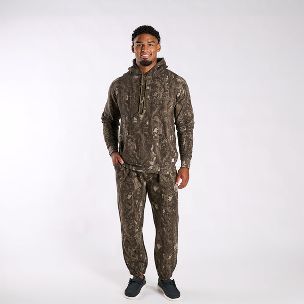 Beaufort Camo Hoodie in Brown Camo