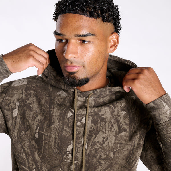 Beaufort Camo Hoodie in Brown Camo