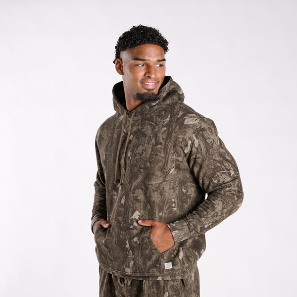 Beaufort Camo Hoodie in Brown Camo