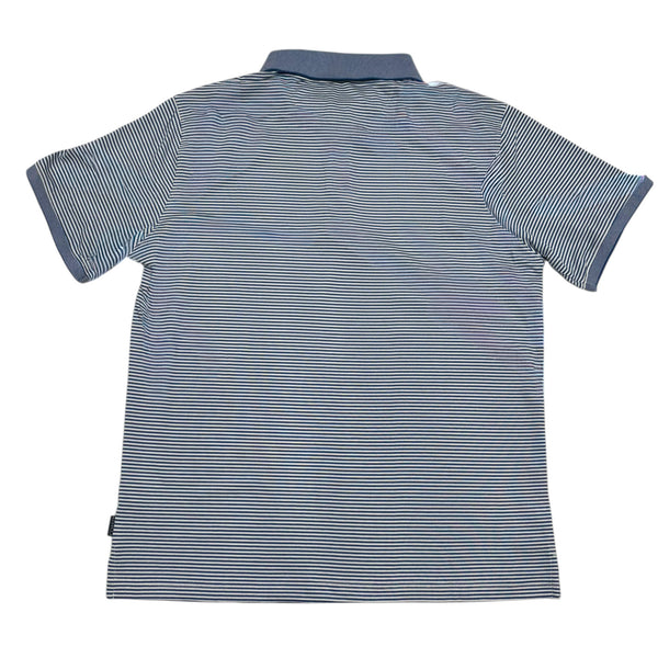 Slipknot Stripe Polo in Tide