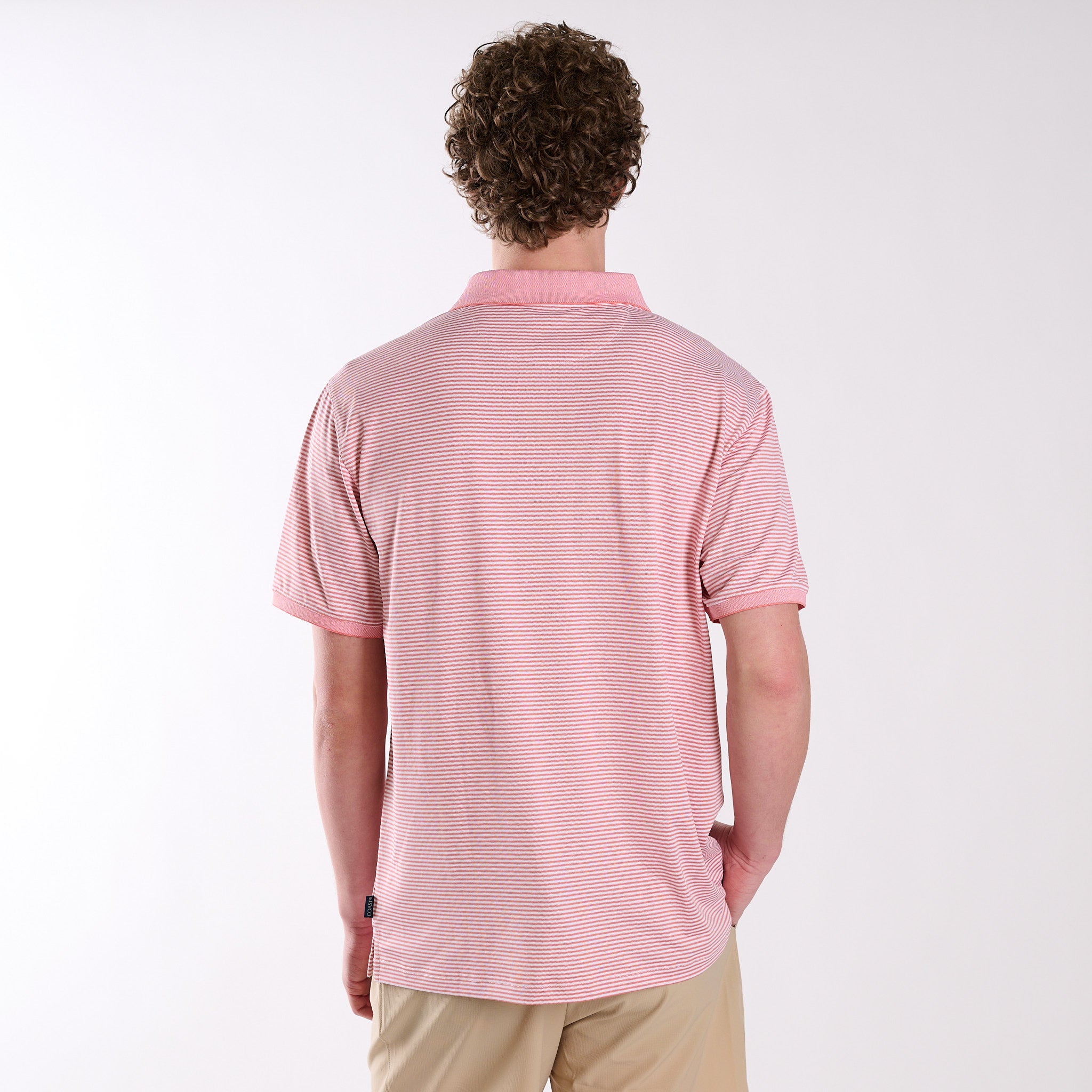 Terracotta Slipknot Stripe Polo