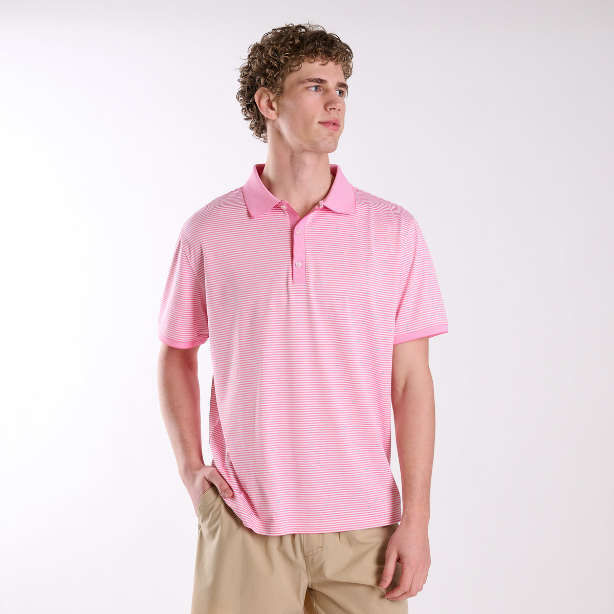 Azalea Slipknot Stripe Polo