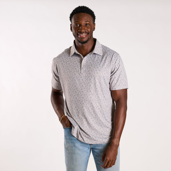Football Printed Polo