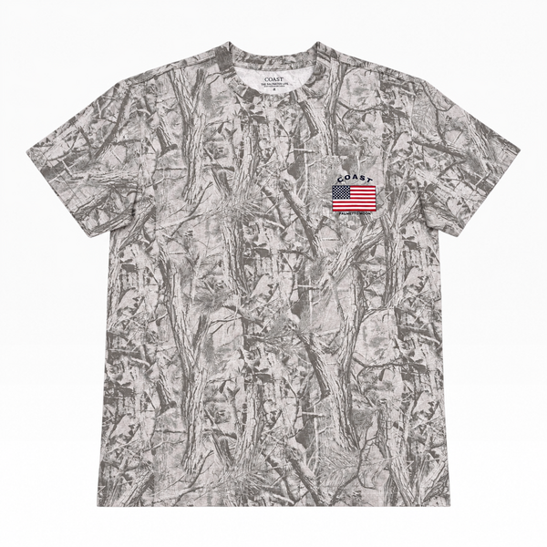 COAST x Palmetto Moon American Flag Camo Short Sleeve T-Shirt