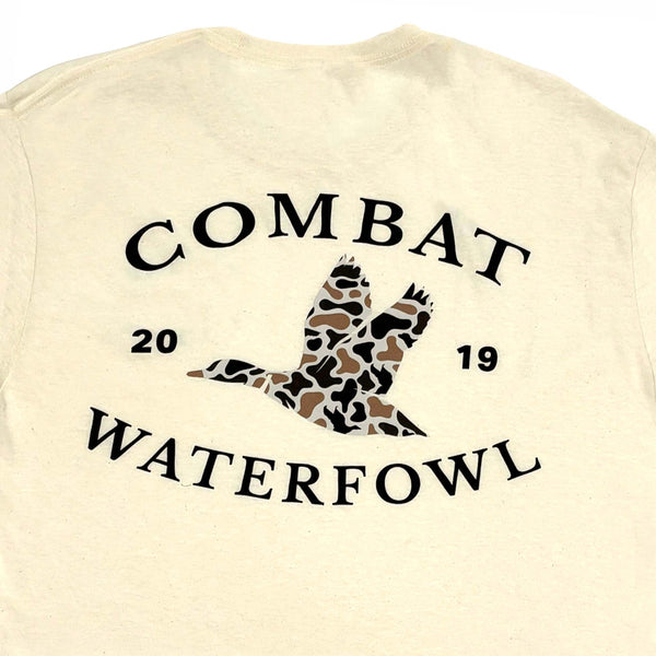 Bird in Flight Short Sleeve T-Shirt in Natural