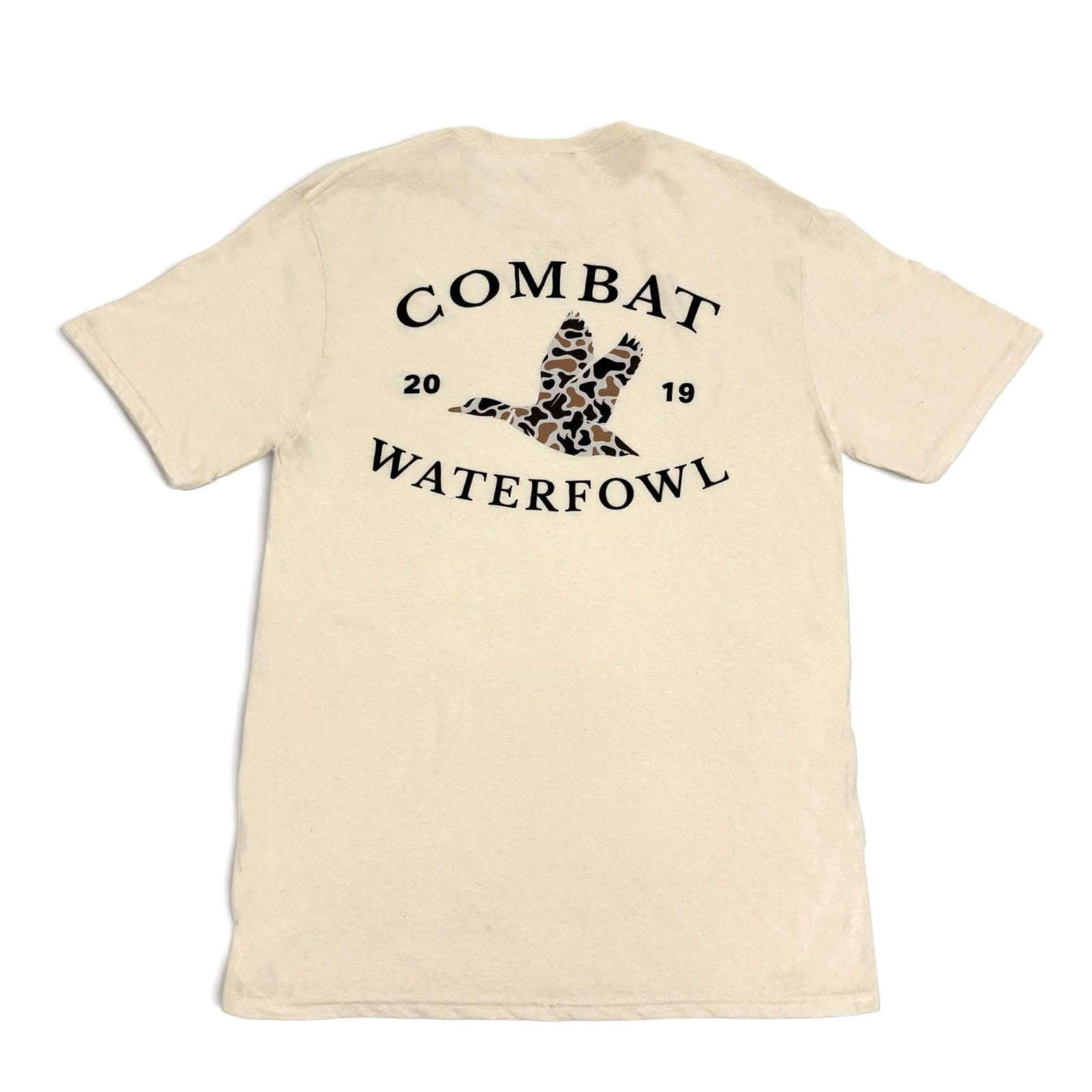Bird in Flight Short Sleeve T-Shirt in Natural