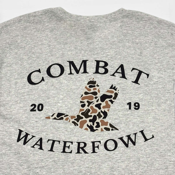 Bird in Flight Short Sleeve T-Shirt in Ash