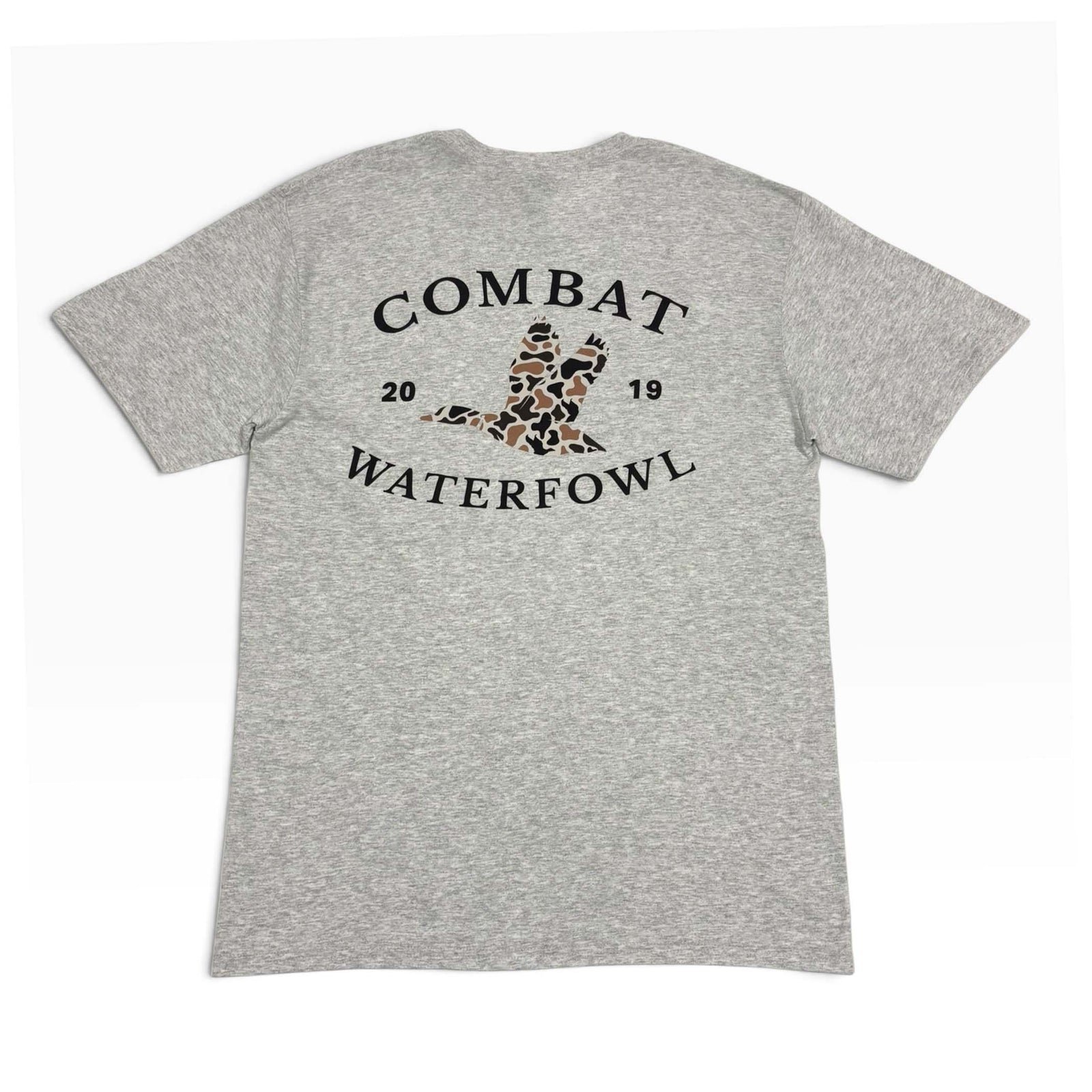 Bird in Flight Short Sleeve T-Shirt in Ash