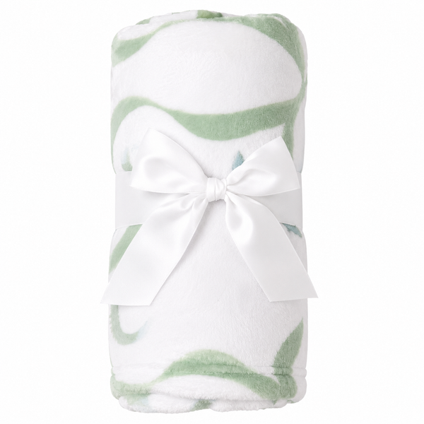 Romantic Bows Fleece Blanket