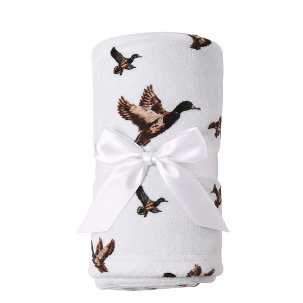 Flying Ducks Fleece Blanket