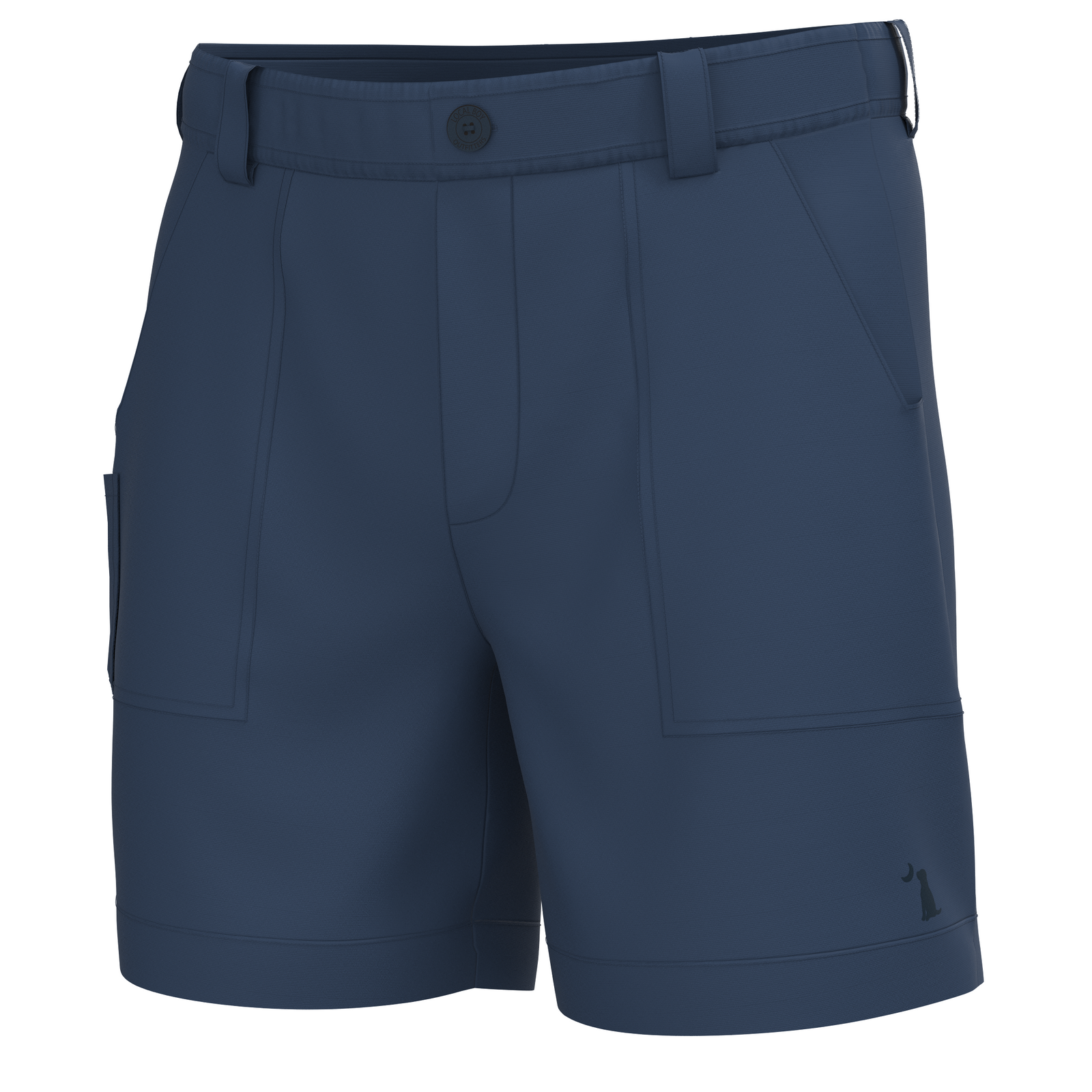 6 Inch Chum Shorts in Navy