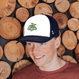 Salty Crew Swimwear Black Bananas Trucker Cap Savannah Banana Trucker