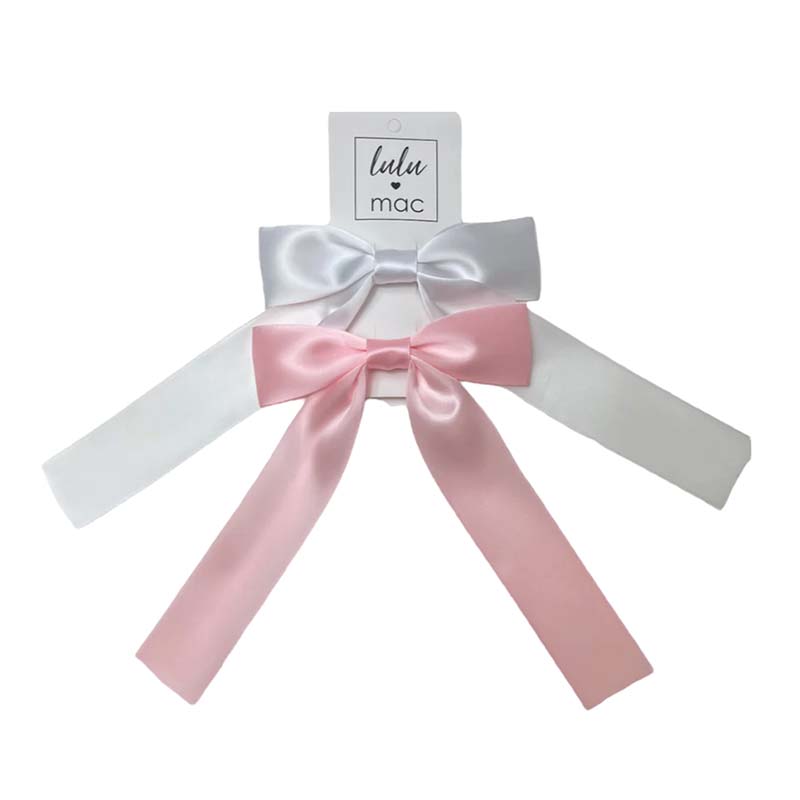 Satin Duo Hairbow Pack of 2