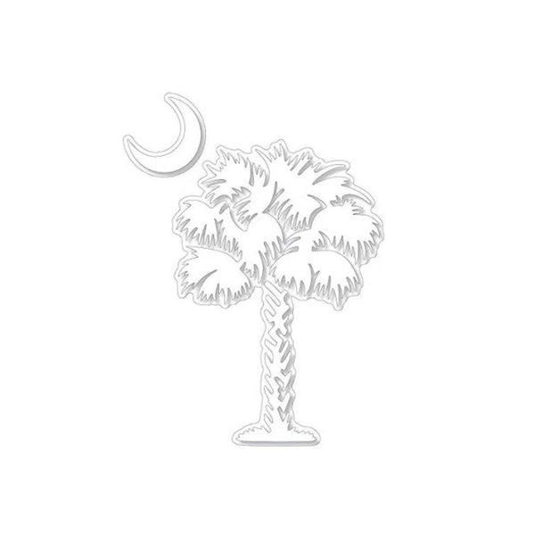 Palmetto Tree Mini 2 inch Decal