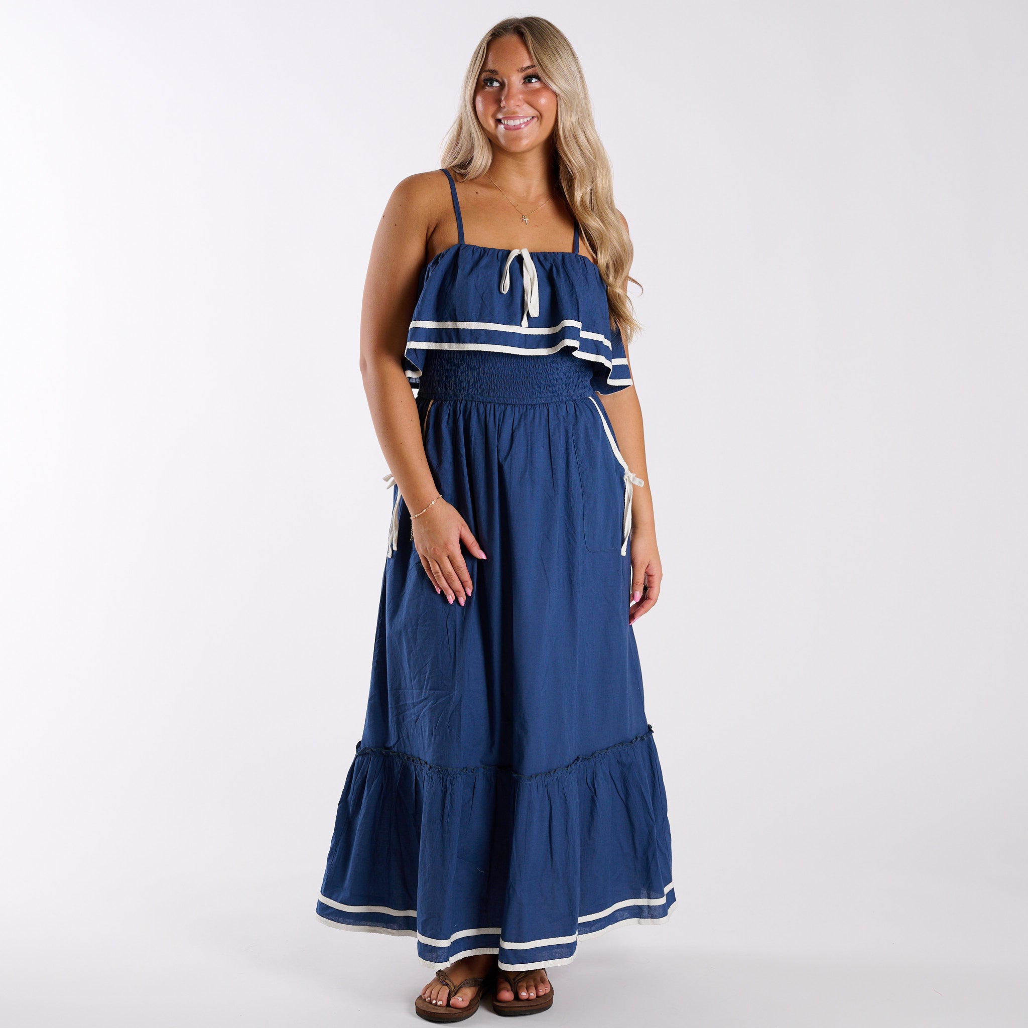 Simply Southern Nautical Dress for Women in Navy at Glik's , XXL