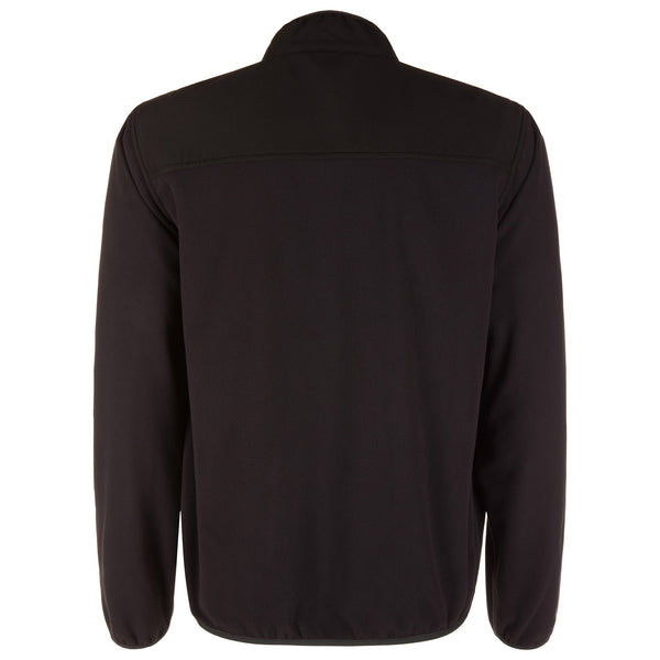 Men's Camp Fleece Quarter Zip Pullover in Black