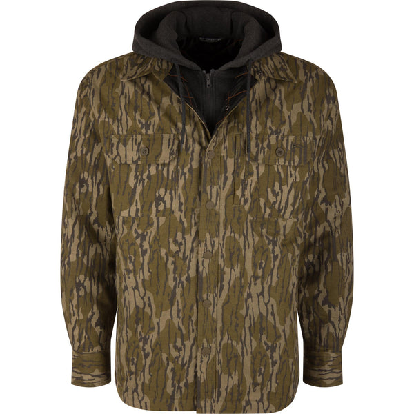 Campfire Flannel Hooded Shacket