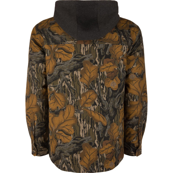 Campfire Flannel Hooded Shacket