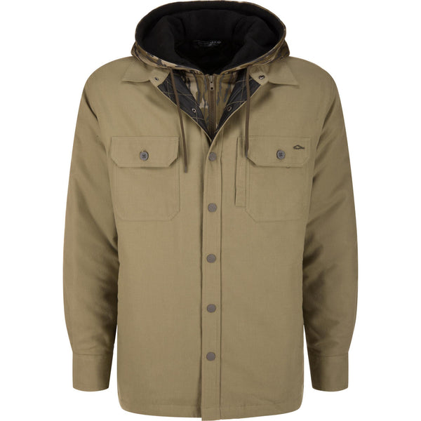 Campfire Flannel Hooded Shacket