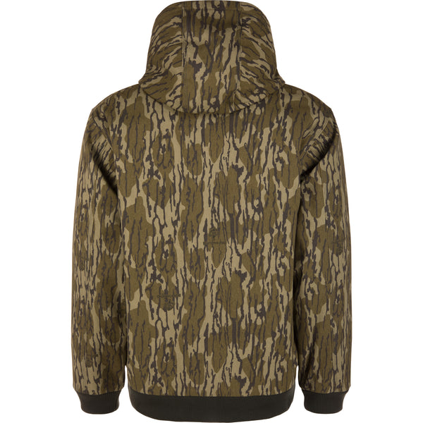 Men's Workwear Hooded Jacket in Bottomland Camo