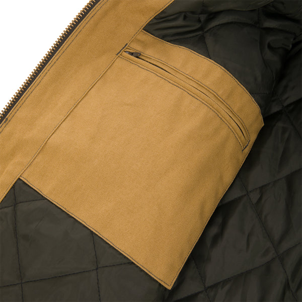 Men's Workwear Hooded Jacket in Antique Bronze
