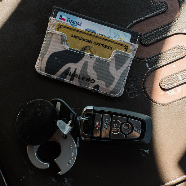Pront Pocket Card Wallet in Gauge Camo
