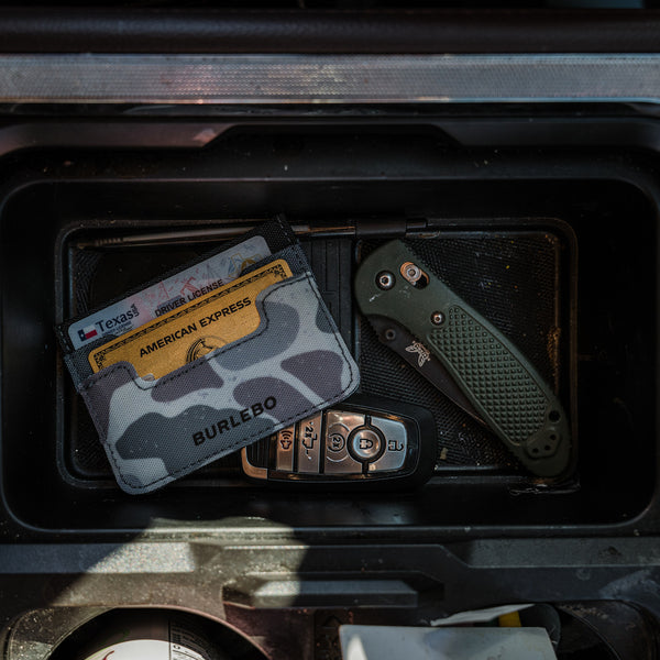 Pront Pocket Card Wallet in Classic Deer Camo